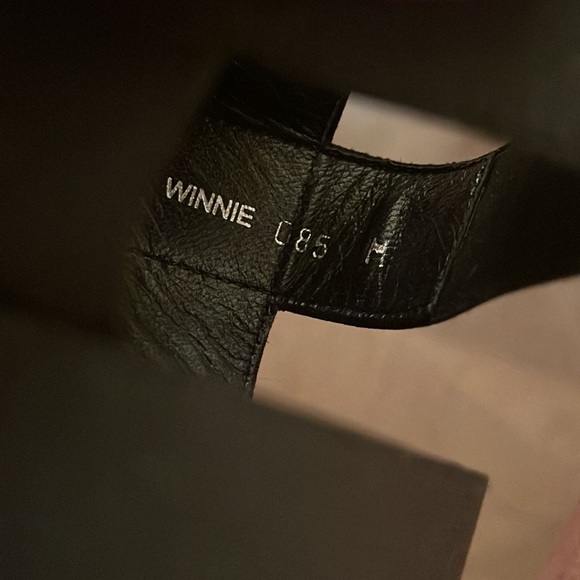 Donald J Pliner WINNIE Basic Elastic Platform black wedges - Picture 10 of 13